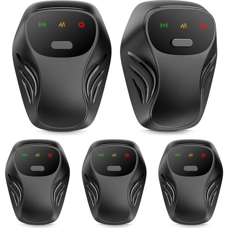 Répulsif Ultrasonique Anti-Moustiques 3 Vitesses, Appareil Électronique Multifonction contre les Insectes et les Rongeurs, pour Maison, Bureau et Chambre (1/5)