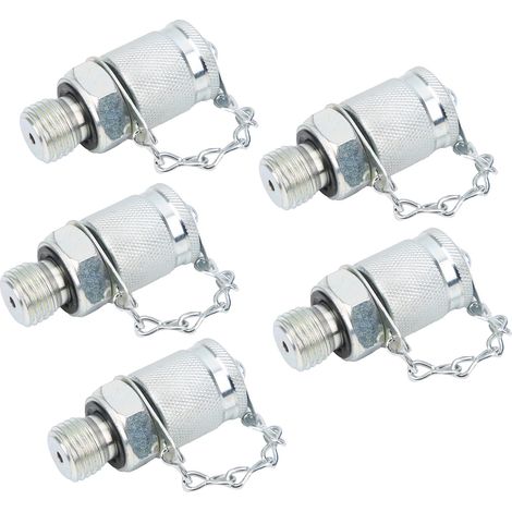5 Raccords Hydrauliques Test Pression Adaptateur Filetage PT/PPTM14 x 1.5 Connecteur Mesure (1/5)