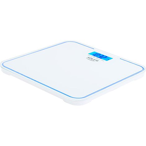 Adler Bilancia pesapersone 8183 d.C. Peso massimo (portata) 180 kg Precisione 100 g Bianco (1/5)