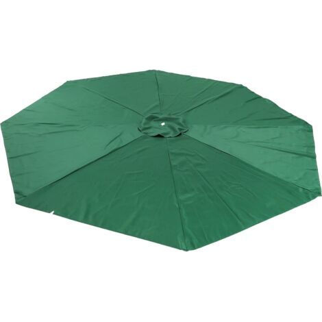 Housse de Parasol en Polyester - Protection UV - Résistante aux intempéries - Vert Foncé (1/5)