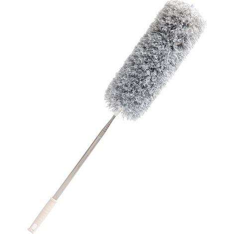 Plumeau Telescopique, Plumeau Poussière, Poussière Microfibre, Gris (1/5)