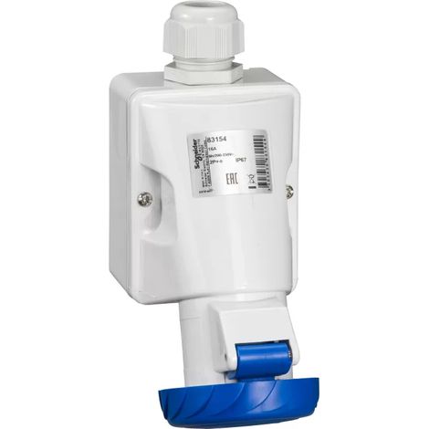 Schneider Electric Industriesteckdose 83154 16A 200-250V AC (1/2)