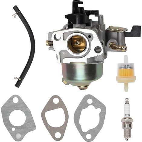 Carburateur Compatible avec Honda GXV120 GXV140 GXV160 HR194 HR195 HR214 HRA214 HR215 HR216 HRA216 HRC216 HRB475 HR2150 16100-ZE6-W01 16100-ZE7-055 (1/5)