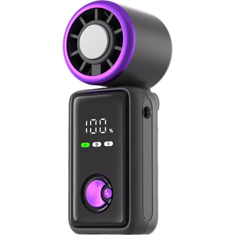 Reise-Handventilator, leicht, multifunktional, Sommer-Must-Have Persönlicher Reiseventilator für Reisen, Wandern, Rucksackreisen, Arbeit, Camping, Angeln (1/5)
