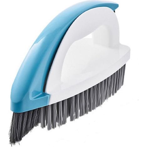 Brosse de nettoyage pour sols, murs, éviers, baignoires et carrelages, tête de brosse amovible (1/5)