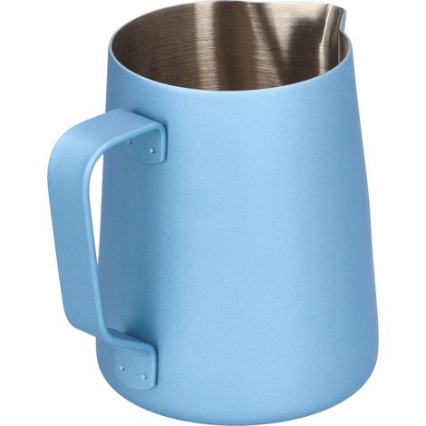 Milchkännchen aus Edelstahl 304 mit Adler-Ausgießer, Milchaufschäumer für Kaffee, Küche, 350 ml (1/5)