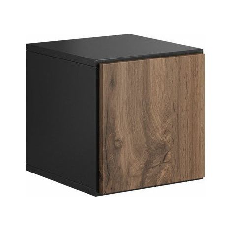 Armario de pared Corbele 104, Antracita + Roble wotan, 38x38cm, Número de puertas: 139cm, MDF, Aglomerado laminado