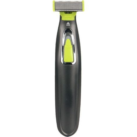 Tondeuse à barbe électrique USB silencieuse avec double lame, idéale pour voyage et utilisation domestique – Homme