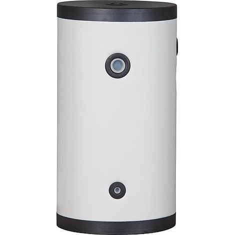 Ballon eau chaude 100 litres acier inoxydable, avec un echangeur pour montage mural (1/2)