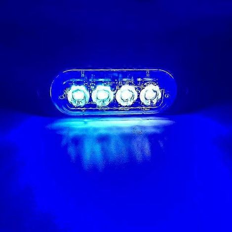 LED-Blinker für den Kühlergrill, kompatibel mit LKWs, Motorrädern, SUVs und Anhängern. (1/5)