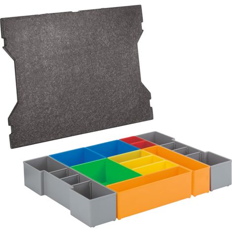 Set di 12 armadietti BOSCH Inset-Box per L-BOXX 102 - 1600A016N9 (1/2)