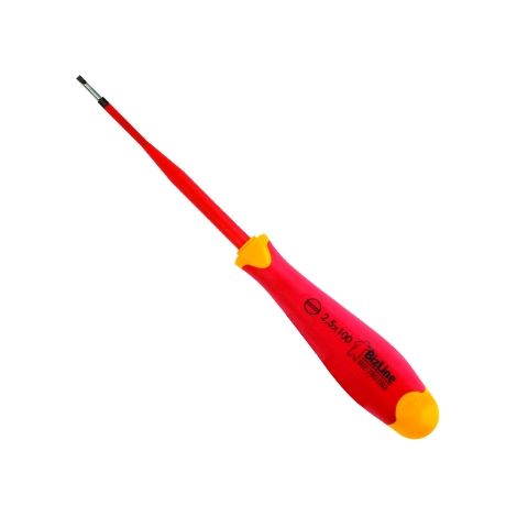 tournevis 1000v - plat - 2.5 x 100 - bizline i-slim