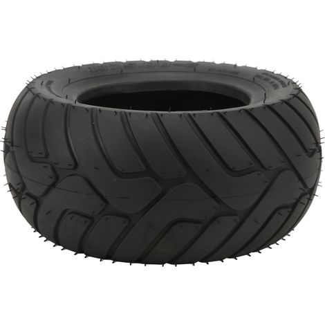 Pneu en caoutchouc 13 pouces avec absorption des chocs, antidérapant et sans chambre à air, pour karting et trottinette électrique. (1/5)