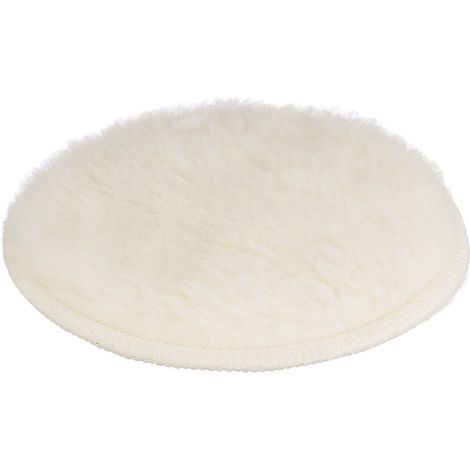 Bosch 2609256050 Cuffia in Lana d'Agnello per Lucidatura a Cerchio Casuale, Diametro 150 mm (1/4)
