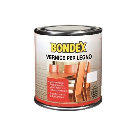 BONDEX Vernice Incolore Satinato 250 Ml Per Mobili E Porte In Legno All'interno 250 Ml (1/5)