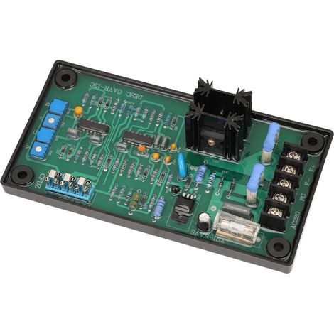 Régulateur de tension pour générateur avec protection contre les surtensions, carte de régulation de tension automatique 180-240 V CA (1/5)