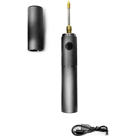 Fer à souder portable mini rechargeable USB pour usage domestique, machine de soudage électrique multifonction haute puissance avec lumière LED (1/5)