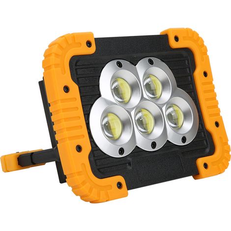 Projecteur LED Rechargeable COB Lumière de Travail de Batterie Mini lampe solaire multifonctionnelle COB lampe pour Camping/Réparation/Urgence (1/5)