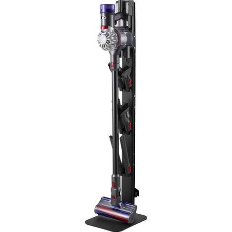 Design vertical, support aspirateur Dyson avec 6 crochets et patins antidérapants pour petits espaces (1/5)