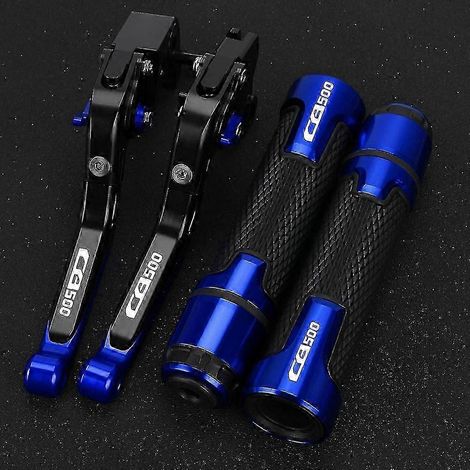 Poignées de guidon pliables uniques pour motos Honda CB500 F/X, CB500X et CB500F (2022) - 22 mm (7/8") (1/5)