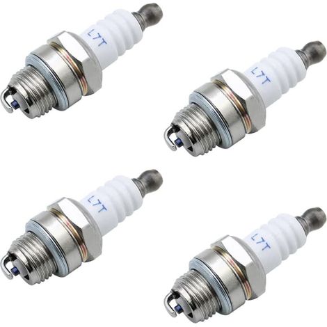 4Pcs L7T Spark Plug for Chainsaw Brush Cutter Hedge Trimmer 2 Stroke Spark Plug MUMU (1/4)