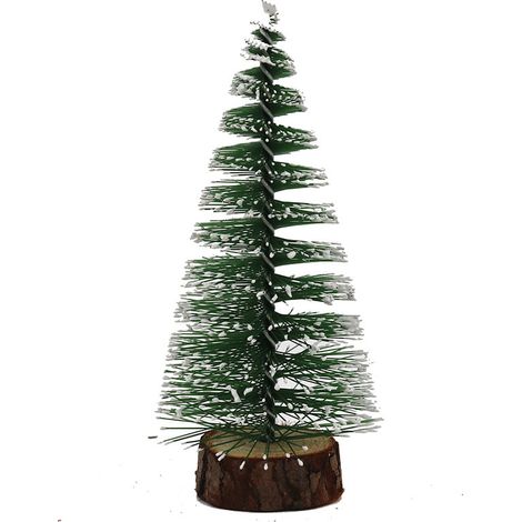 10 Pcs Mini-sapin De Noël En Sisal Artificiel Arbre de Noël Mini Arbre de Noël Sapin de Noël Miniature Sapin de Noël Artificiel Sapin de Noël pour Décoration Noël,Chambre,DIY,Table Décor,Fête 10cm GRO (1/5)