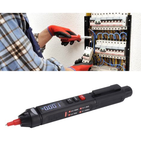Spannungsprüfer im Stiftformat mit Farbbildschirm, Phasenfolgezähler, 3-in-1-Digitalanzeige, automatischer Erkennung und Messung, Serie ET8908 (1/5)