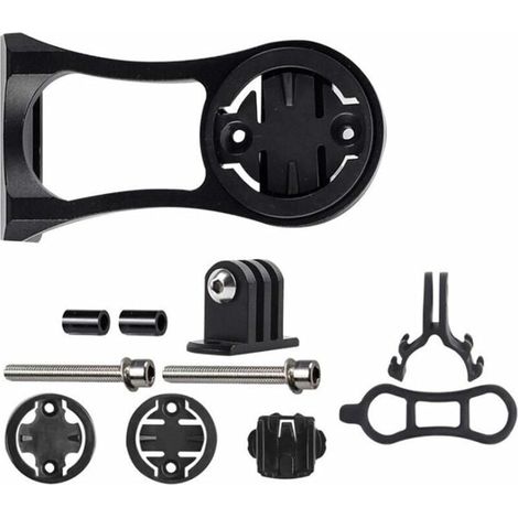 Support Ordinateur Vélo Extension Guidon Montage GPS Vélo Route Compatible Garmin Bryton CatEye (1/4)