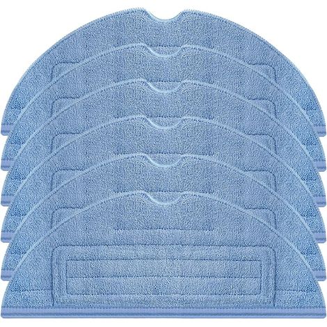 Lot de 6 Serpillère Rechange avec Roborock s7 d&39origine Compatibles avec Xiaomi Roborock S7 S7Plus T7 T7Plus T7Plus T7SPlus Réutilisables et Lavables en Microfibre (1/5)