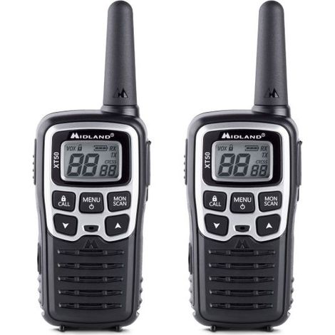 Midland ricetrasmettitori walkie talkie LPD e PMR446 - XT50 - C1178