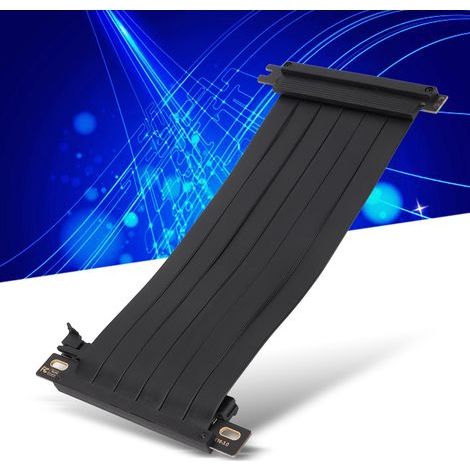 PCIe 3.0 16x extension cable for graphics cards, enhanced protection and optimal stability (1/5)