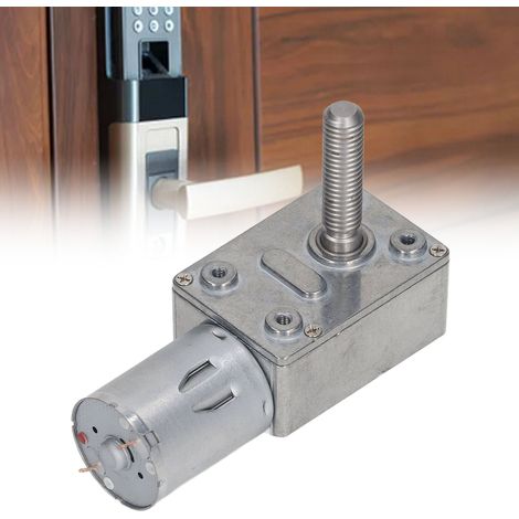 Moteur à engrenages CC à vis sans fin 4632-370 DC24V 30RPM avec filetage M833mm. (1/5)