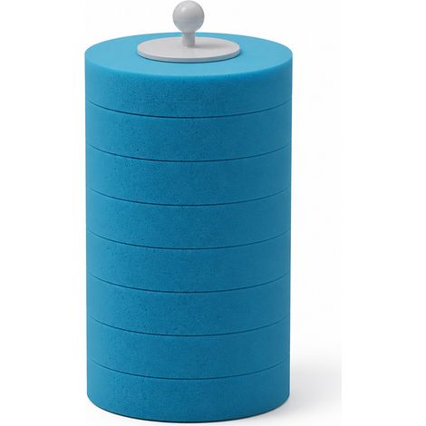 Recharges pour Brosse WC Jetable, Têtes de Nettoyage Prêtes à l’Emploi, Lot de 8 (1/5)