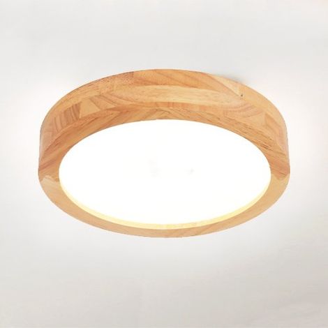 LED Plafonnier Intérieur 6000K 20x20x4.5cm Lampe de Plafond Décorative Blanc Froid pour Salon Couloir Balcon Entrée (1/5)