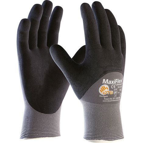 Guanti da lavoro ATG MaxiFlex 34-875 - 9 (L) - Grigio Scuro (1/3)
