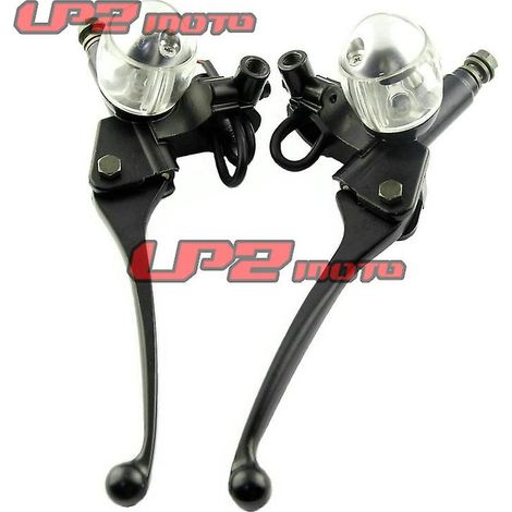 Modification de pompe de frein à disque pour véhicule électrique de moto, compatible avec les modèles Zuma, Turtle King et Little Monkey (rétroviseur de 10 mm). (1/4)