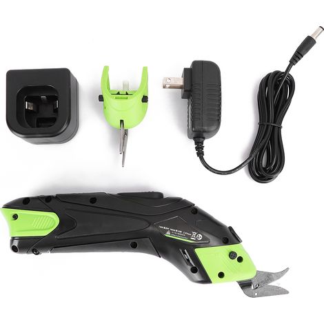 Ciseaux électriques rechargeables coupe-tissu cuir machine à découper YC-28 (100-240V fiche US) (1/5)
