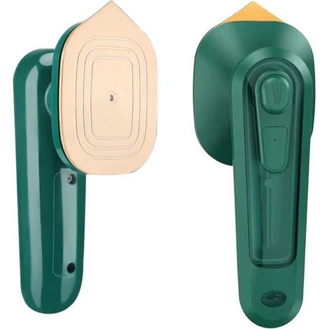 1 pièce fer à repasser vapeur 2-en-1, anti-bactérien, compact pour voyage et usage domestique (1/4)