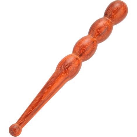 Bâton de massage en bois pour réflexologie, mains, pieds et corps, masseur traditionnel pour les mains et les pieds. (1/5)