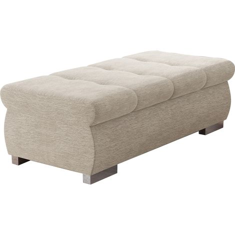 Banco tapizado Comfivo Nitor I, Nazar 225.02, 39x60x120cm, Diámetro: 0, Tapiz, Patas: Plástico, 0