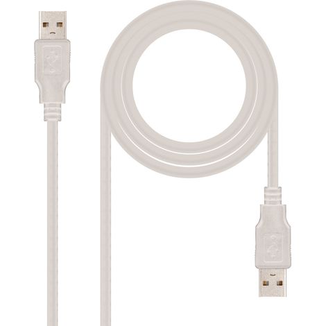 Cavo Usb 2.0 A Maschio a Maschio  3m  Nanocable 10.01.0304