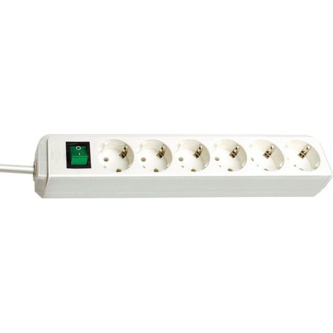 REGLETA ECON INTERRUP BLANCA 6T