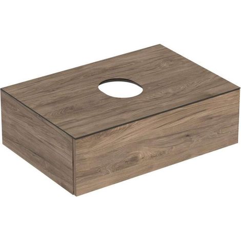 Geberit VariForm meuble sous-lavabo à poser, un tiroir, surface (1/2)