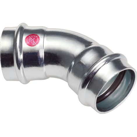 Coude 45° acier carbone à sertir Femelle Ø28