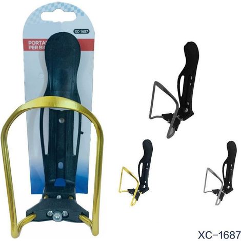 TRADE SHOP - Portaborraccia Per Bici Bicicletta Attacco Universale Borracce Bottiglia Xc-1687 -