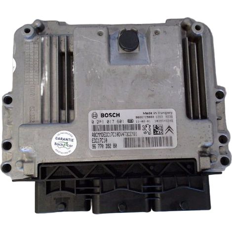 Calculateur Moteur PEUGEOT 206 [PRODUIT D'OCCASION] ♻️ 1607697680 - Garantie à vie (1/2)