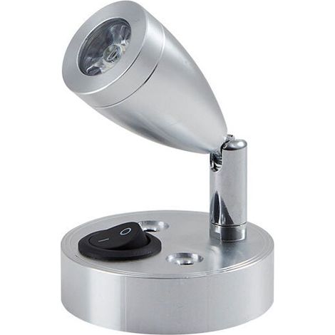 (1 Pièce)12V LED Spot Liseuse Interrupteur Réglable Lumière Chaude Pour RV Type Bateau LED Intérieur Lumières (1/5)