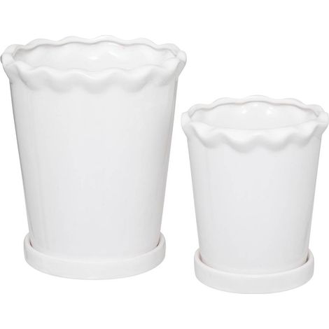 Set di 2 fioriere wild h21 16cm - Atmosphera créateur d'intérieur (1/5)