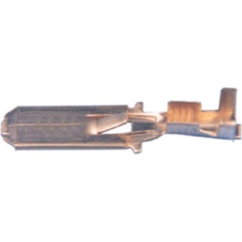 Terminal faston hembra /macho con gancho 6,3 mm.