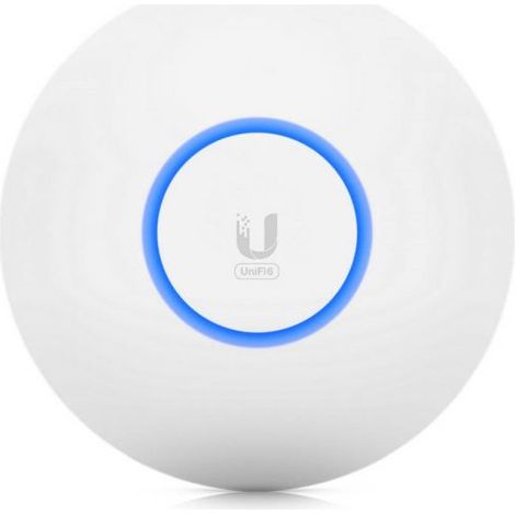 Ubiquiti UniFi Access Point - Dual Band 2,4 e 5 Ghz - 573Mbps - U6+